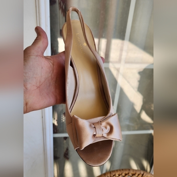 Kate Spade Satin Heels - Picture 1 of 11